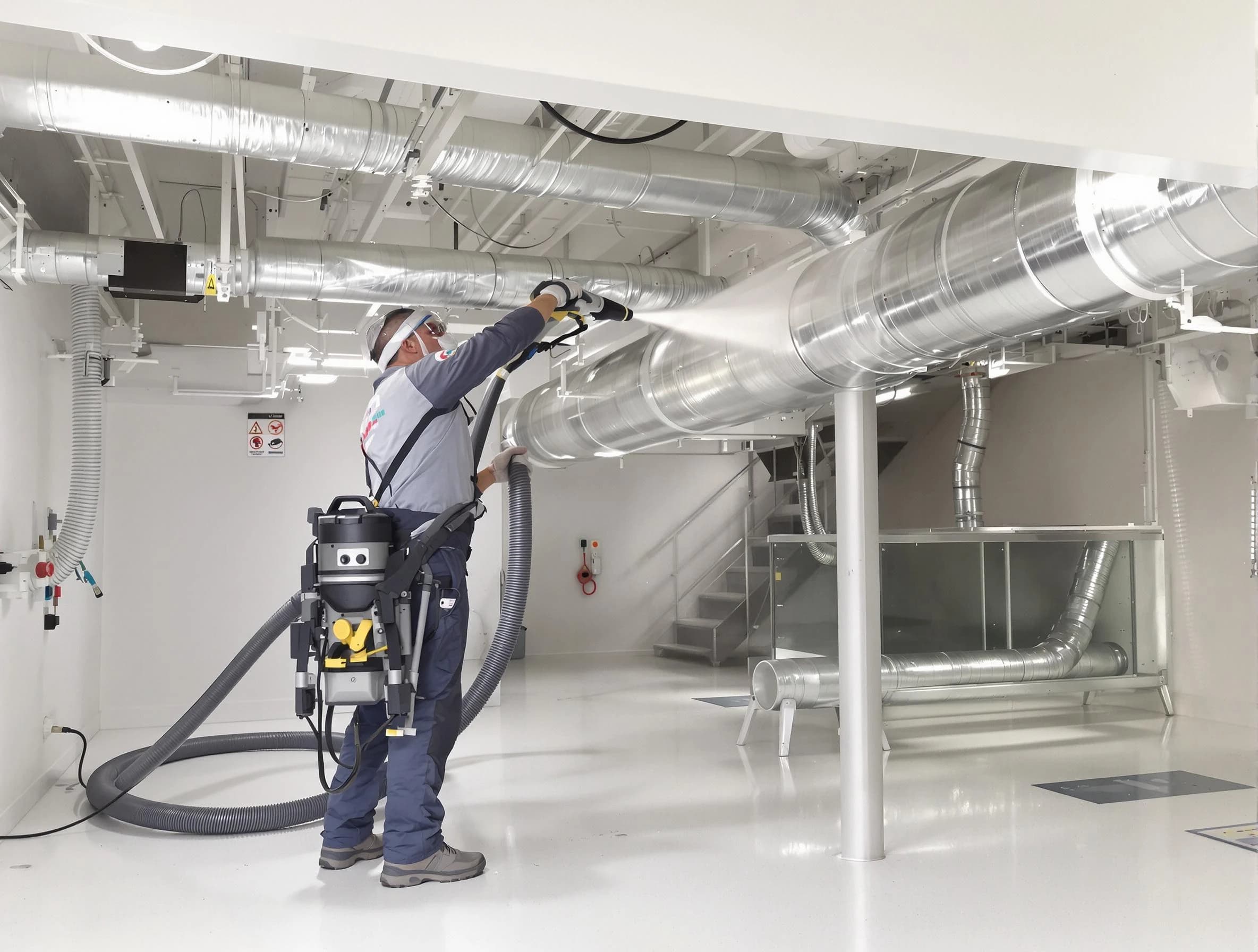 Professional central duct cleaning by Calera Air Duct Cleaning in Calera