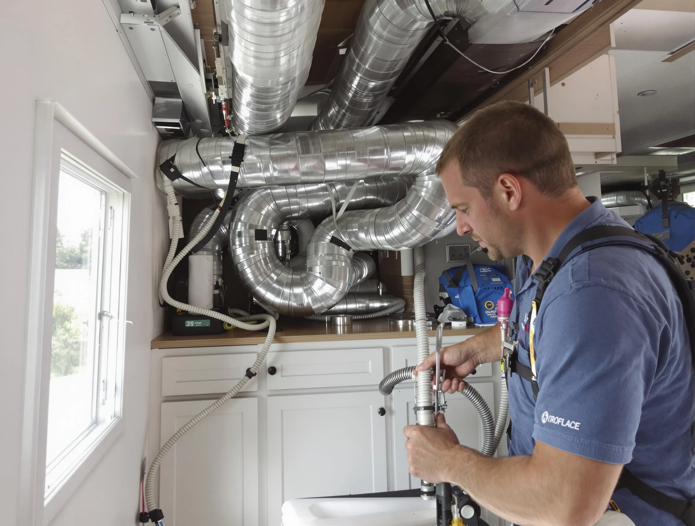 Mobile Home Air Duct Cleaning in Calera
