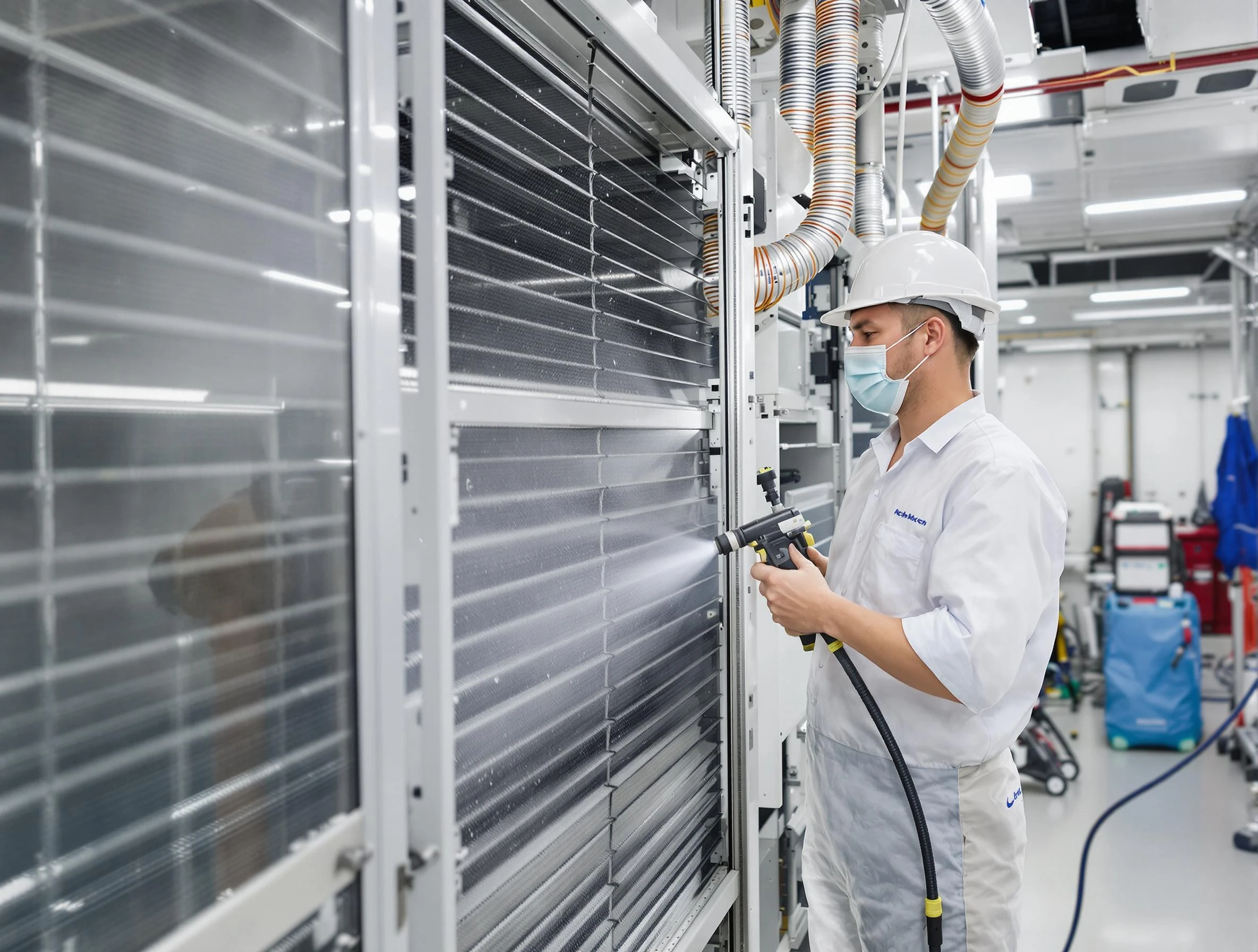 Professional AC coil cleaning by Calera Air Duct Cleaning in Calera