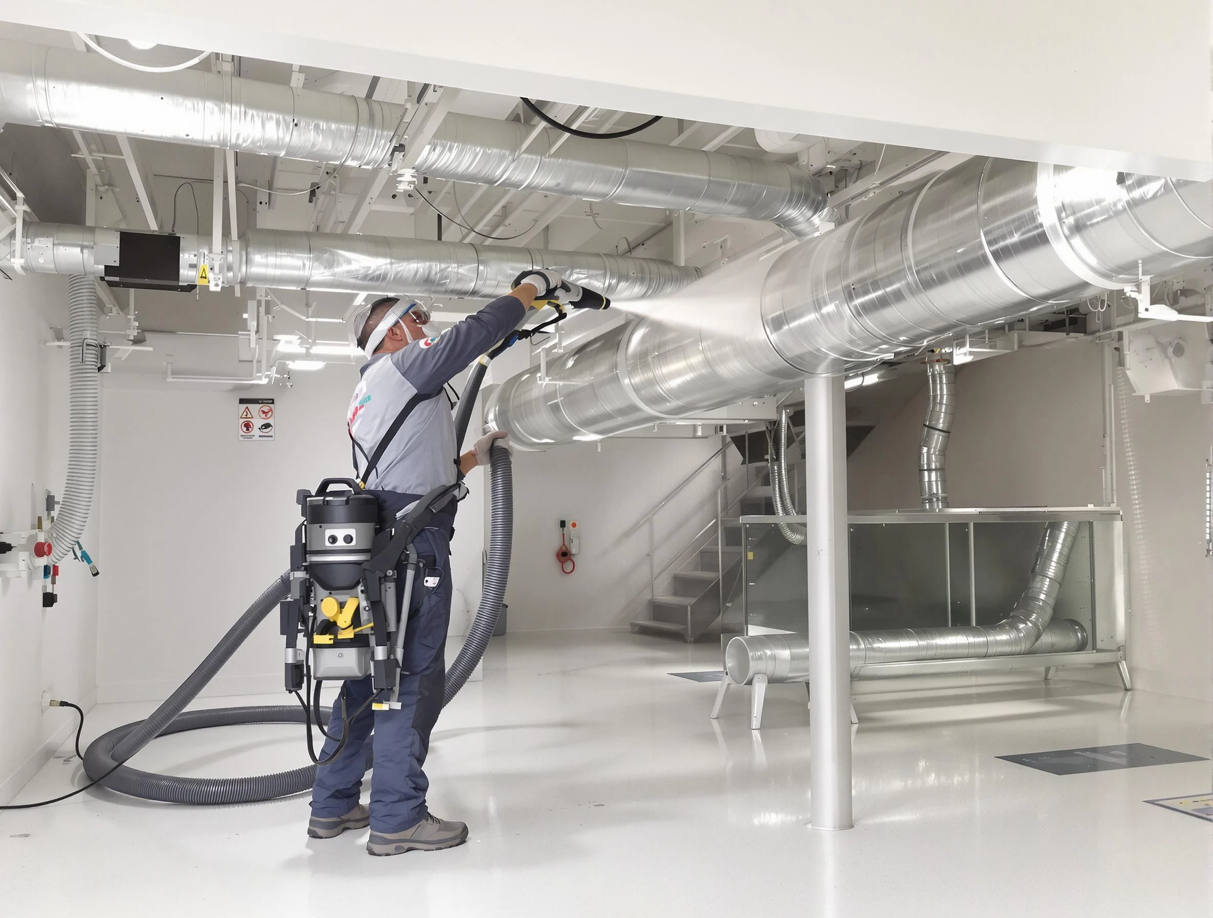 Professional central duct cleaning by Calera Air Duct Cleaning in Calera